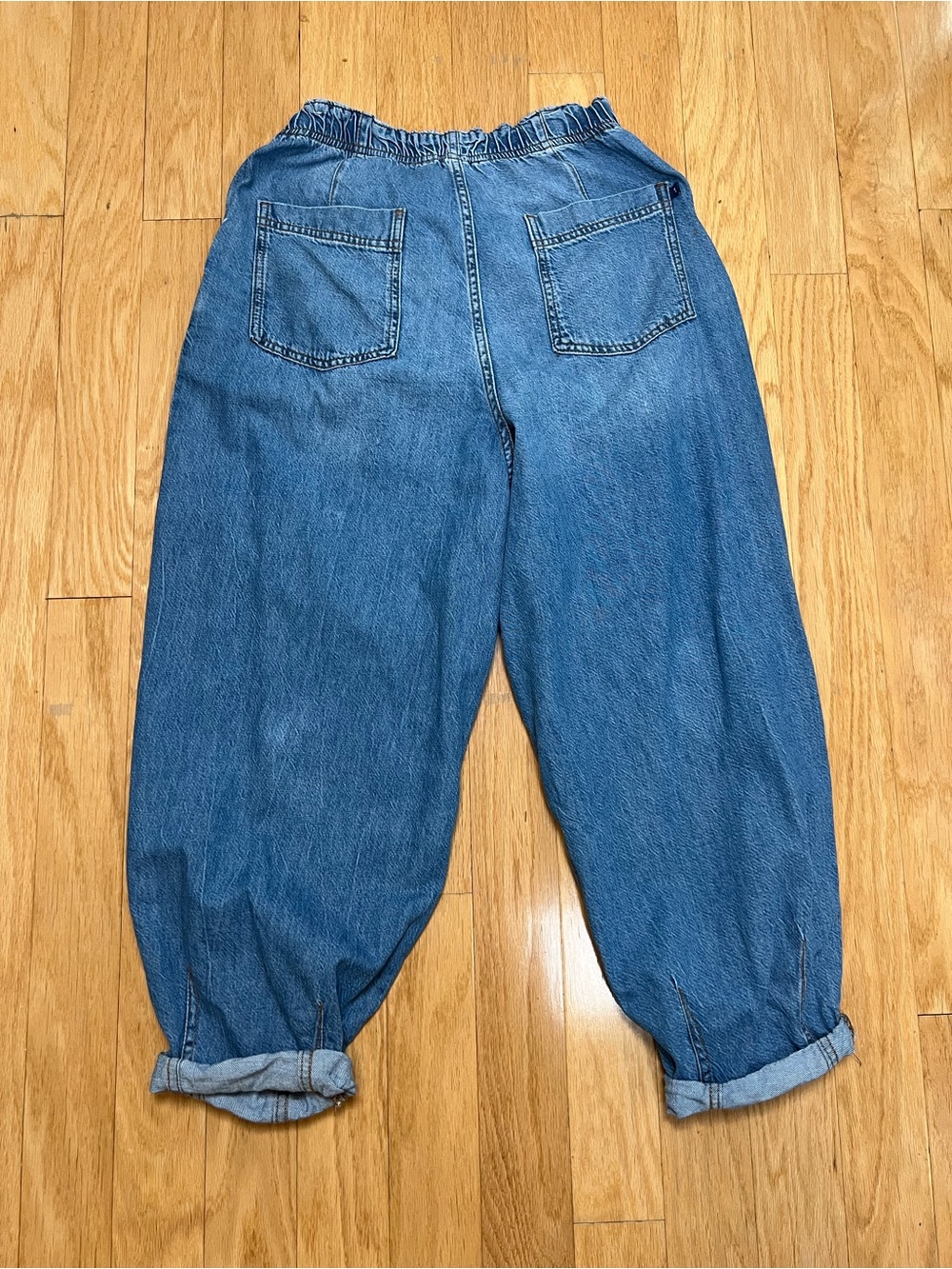 Anthropologie Pilcro Pleated High-Rise Balloon Leg 90s Jeans - Picture 12 of 16